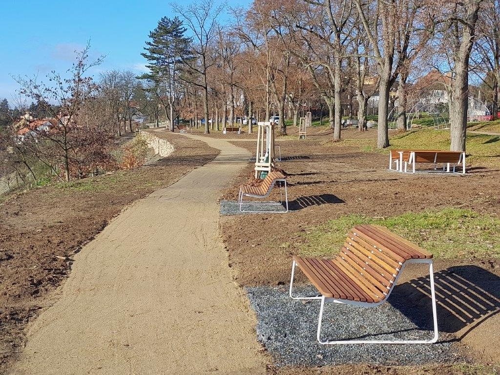 Třebíč - Park Masarykovy sady – Hrádek